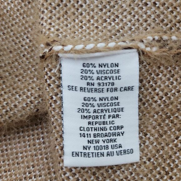 Magaschoni Coat Womens 2X Brown Plaid Long Knitted Three-Button Academia Preppy - Picture 9 of 12